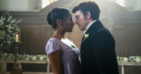 Anthony e Kate in una scena di Bridgerton