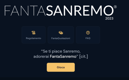 schermata fantasanremo