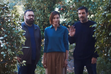 Massimiliano Bruno, Anna Foglietta e Edoardo Leo.