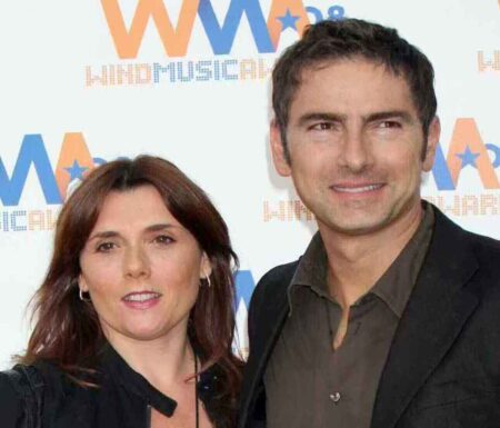 Marco Liorni con la moglie Giovanna Astolfi