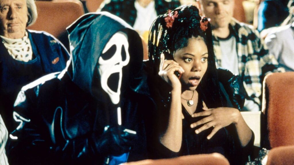 Una scena di Scary Movie