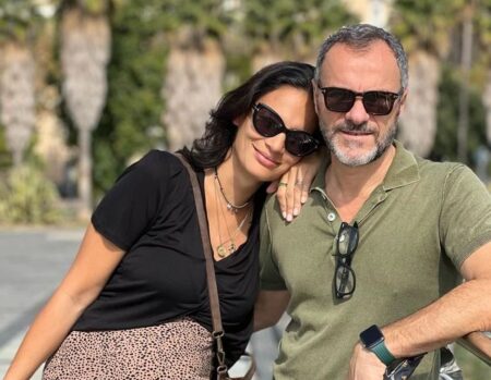 Shalana Santana e Massimiliano Gallo.