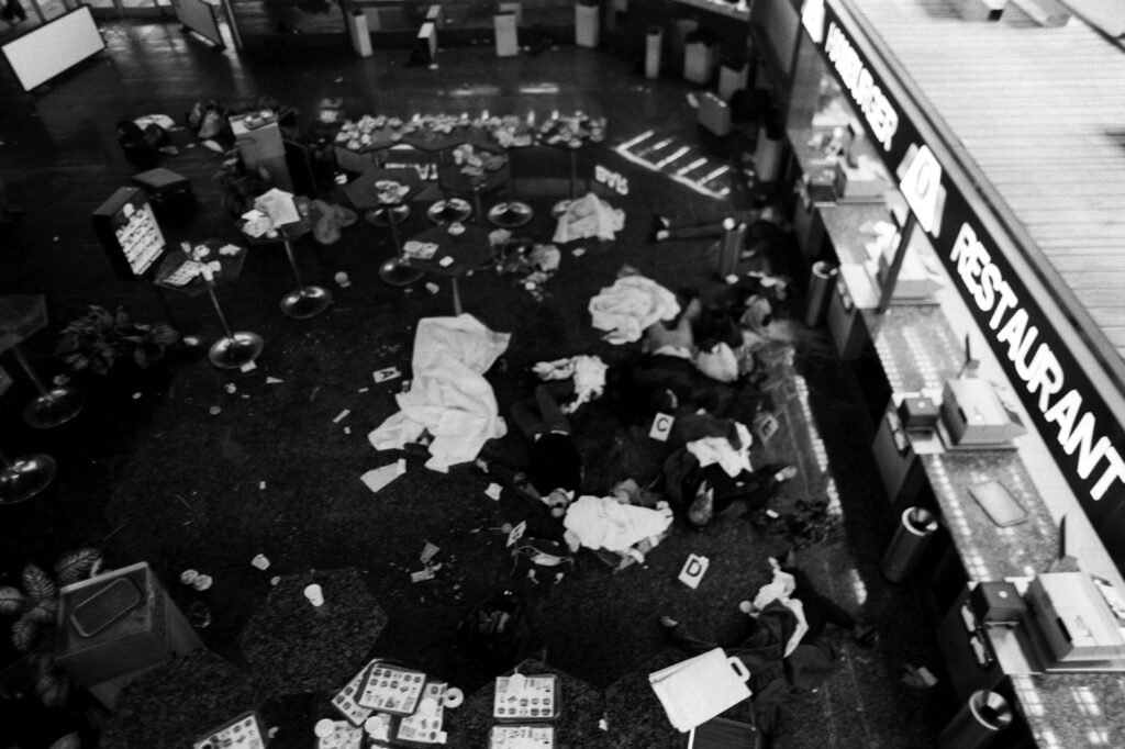 Fiumicino, dopo l'attentato del 1985 [Rainews]