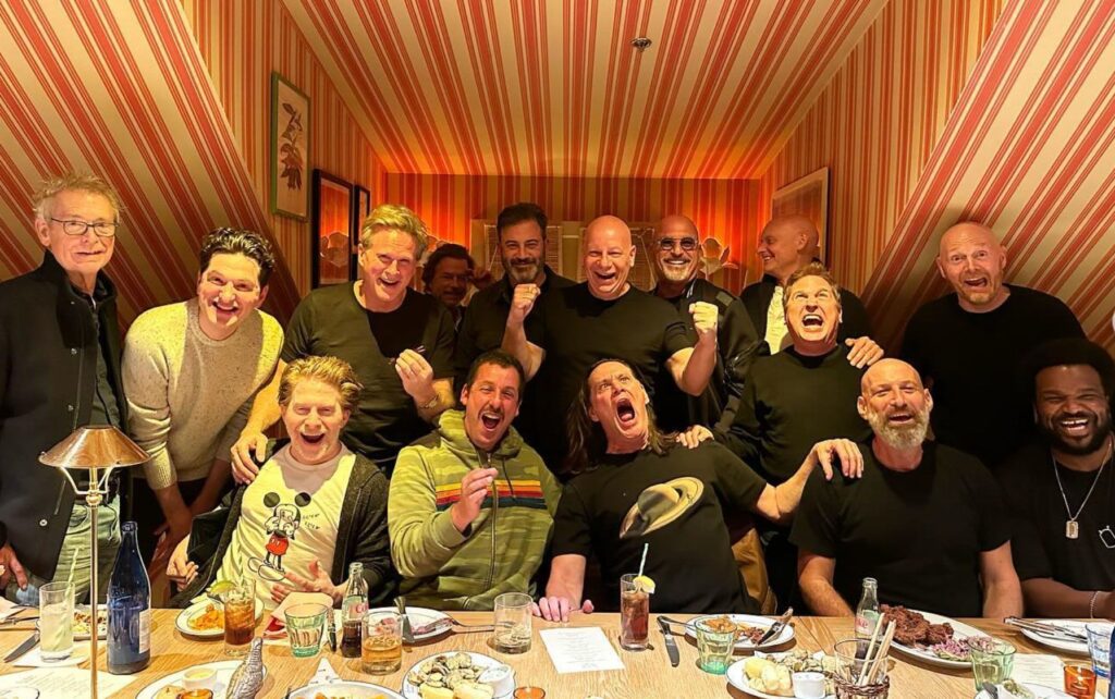 The Laugh Supper, foto di compleanno di Jim Carrey