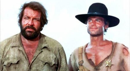 Fotografia che ritrae Bud Spencer e Terence Hill