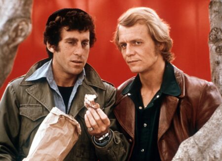 Paul Michael Glaser e David Soul in Starsky and Hutch