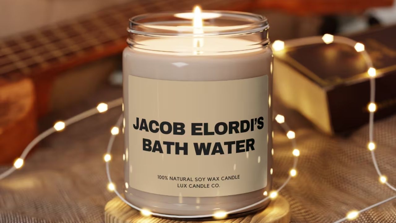 La candela dedicata a Jacob Elordi