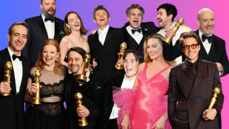 Alcuni dei vincitori dei Golden Globe