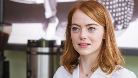 Emma Stone vuole partecipare al quiz Jeopardy!: “Lo guardo ogni notte” Frame che ritrae Emma Stone in La La Land