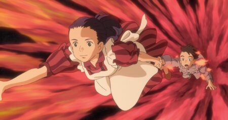 Una scena de Il ragazzo e l'airone