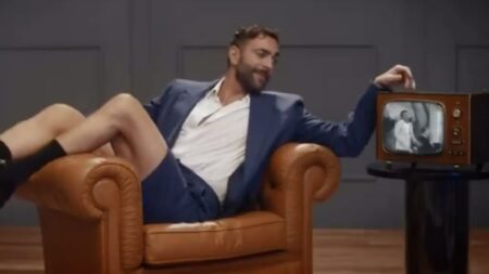 Sanremo 2024, lo spot promo con i co-conduttori: che gambe, Mengoni! marco mengoni spot sanremo 2024