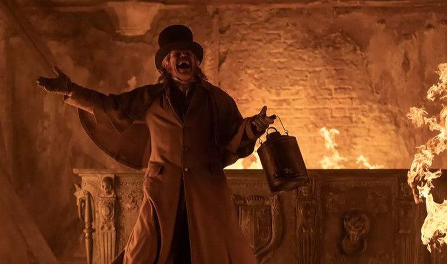 Willem Dafoe in una scena di Nosferatu