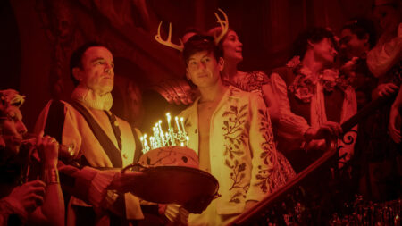 Una scena di Saltburn