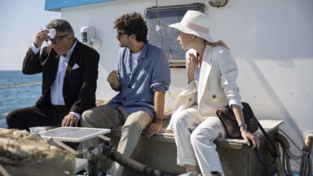 Una scena di Succede anche nelle migliori famiglie