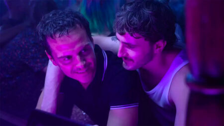 Andrew Scott e Paul Mescal in una scena di Estranei