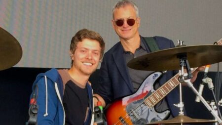 Gary Sinise e suo figlio
