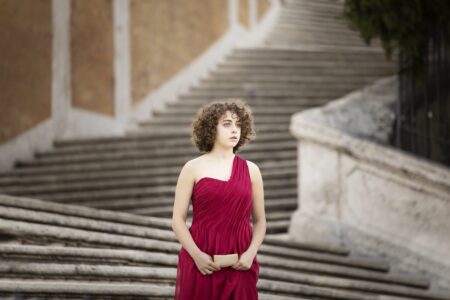 Rebecca Antonaci in Finalmente l'alba