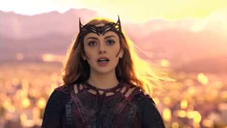 Annalisa e Amadeus come Wanda e Doctor Strange nell’esilarante video parodia Annalisa Wanda come Wanda Maximoff