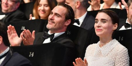 Joaquin Phoenix e Rooney Mara nel 2017