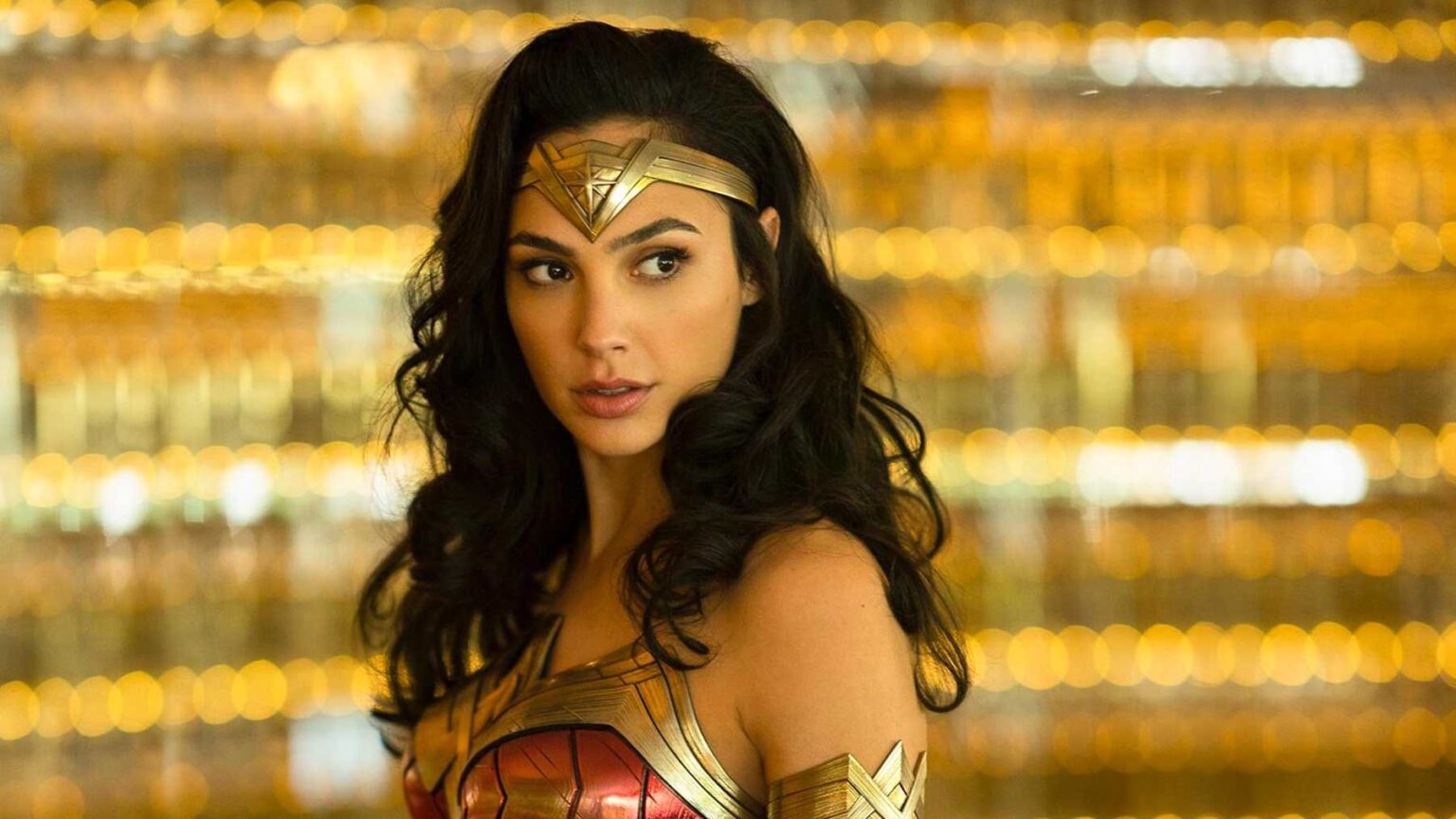 Frame che ritrae Gal Gadot in Wonder Woman