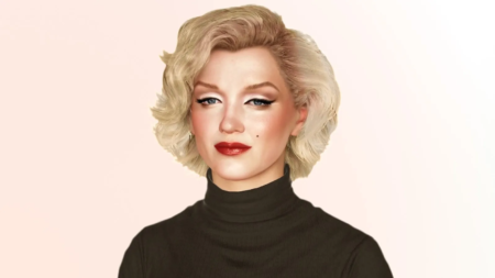 Immagine di Marilyn Monroe in AI