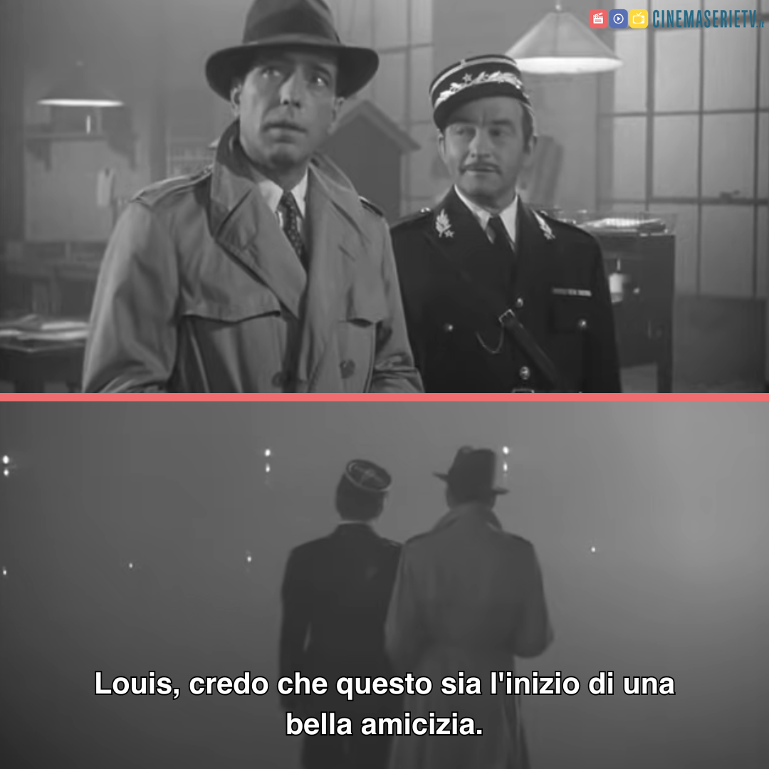 Una scena di Casablanca 