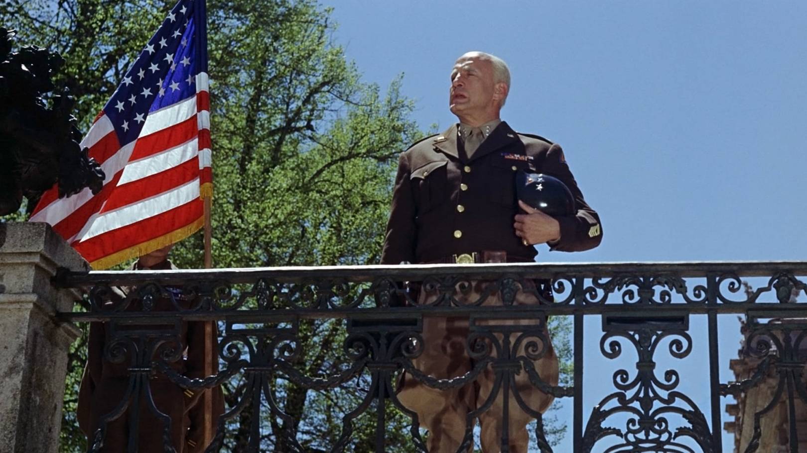 Una scena di Patton, generale d'acciaio