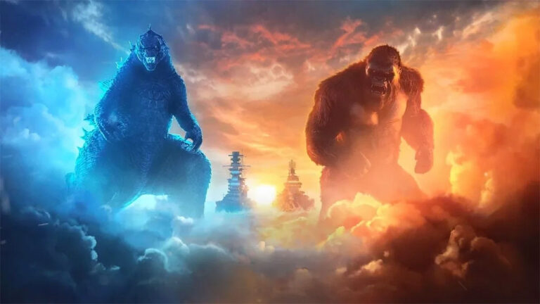 Godzilla e Kong - Il nuovo impero, una scena
