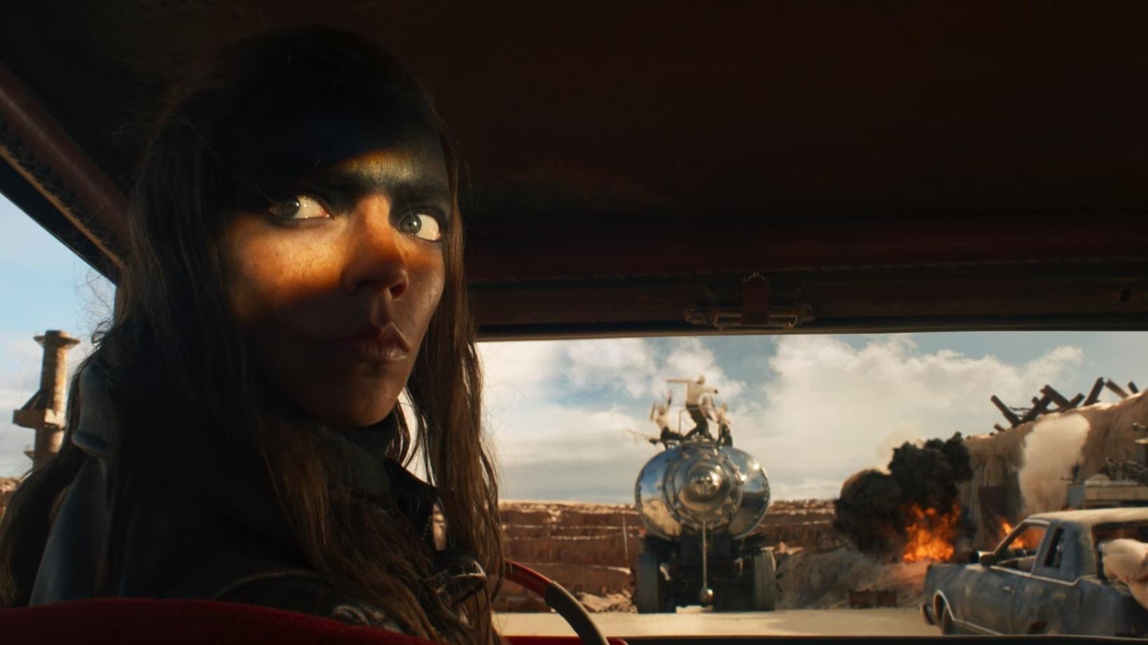 Anya Taylor-Joy in Furiosa: A Mad Max Saga. Fonte: Warner Bros.