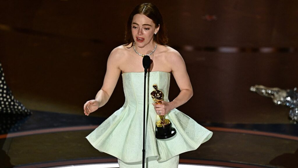 Emma Stone agli Oscar 2024 [Getty]