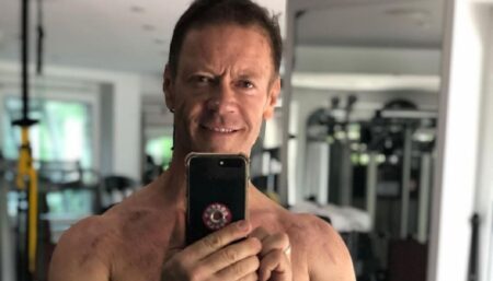 Rocco Siffredi in palestra