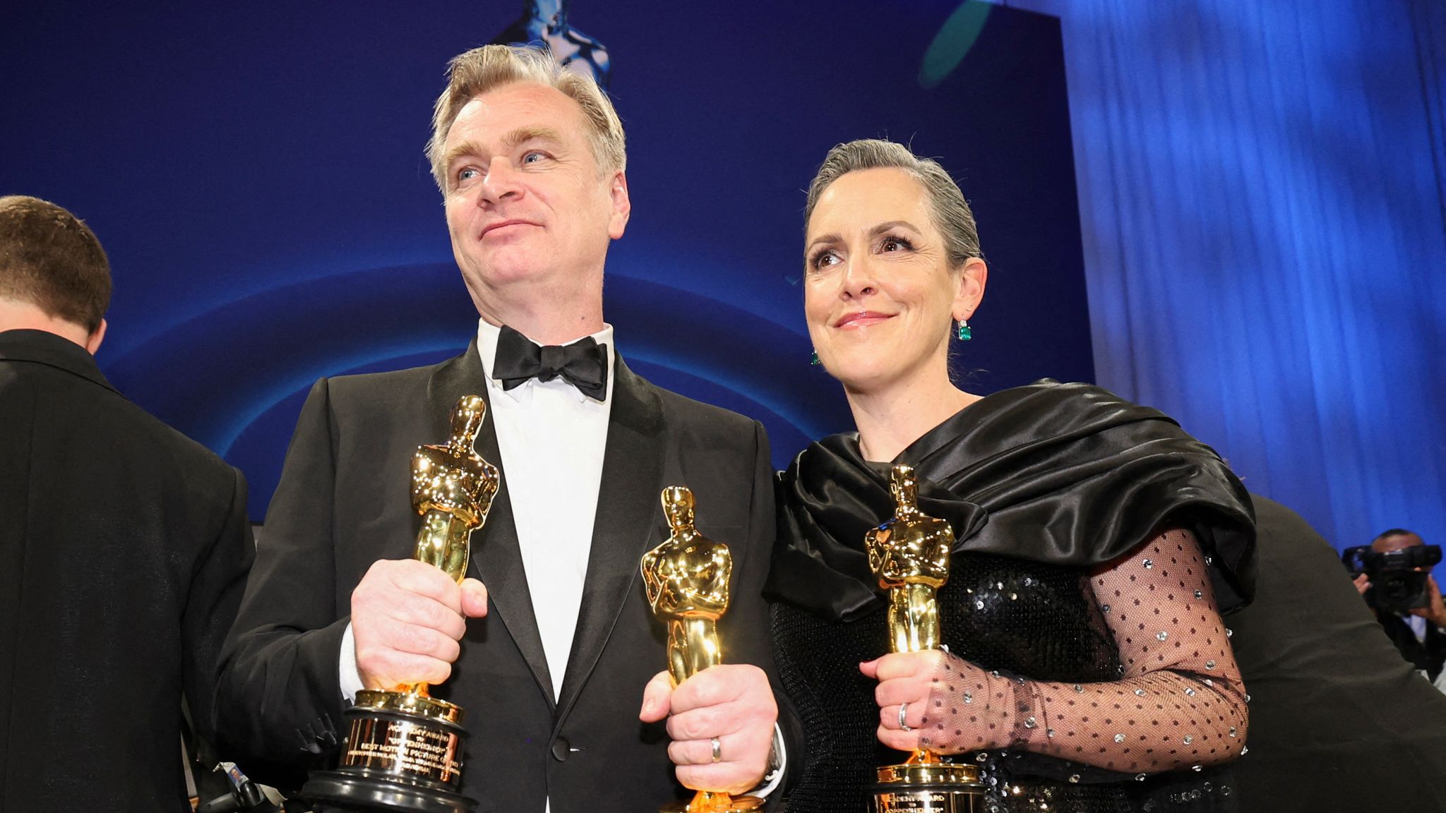 Christopher Nolan ed Emma Thomas [Sky]