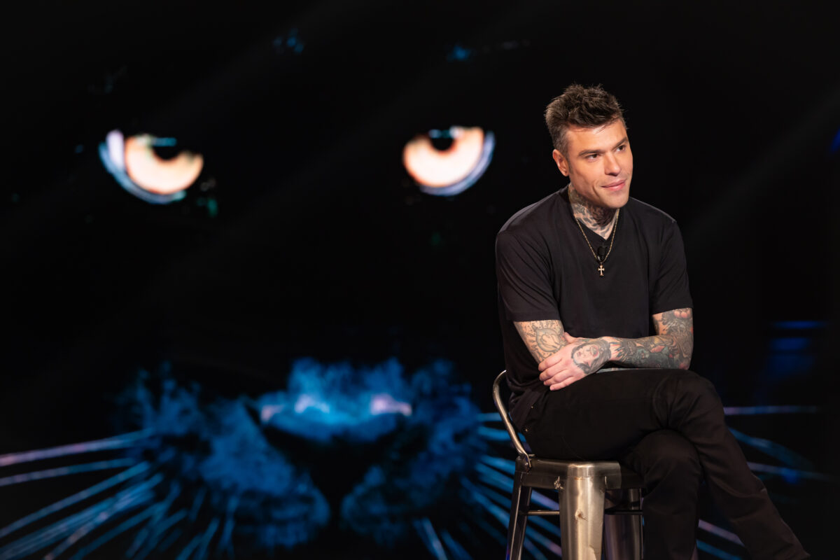 Fedez a Belve [fonte: Rai]