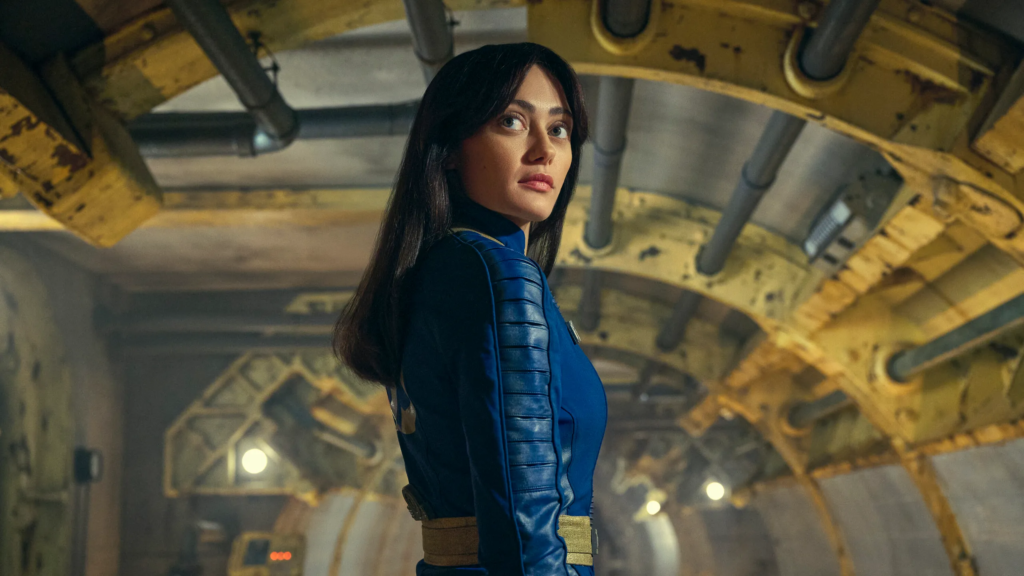 Ella Purnell in una scena di Fallout.