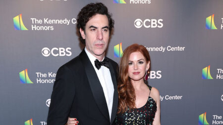 Sacha Baron Cohen e Isla Fisher [Getty]