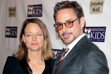 Jodie Foster mise in guardia Robert Downey jr sulla sua tossicodipendenza: “Avevo molta paura” Jodie Foster e Robert Downey jr.