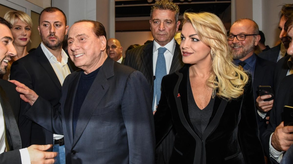 Silvio Berlusconi e Francesca Pascale