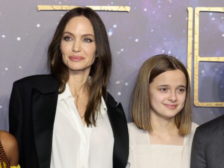 Vivienne e Angelina Jolie [Getty]