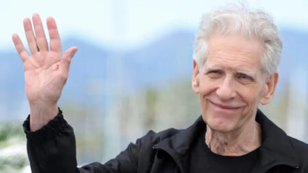 David Cronenberg al Festival di Cannes 2024.