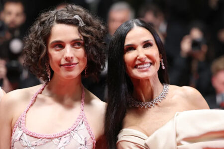 The Substance, Demi Moore: “Non siamo anti-uomini, siamo anti-cretini” Demi Moore e Margaret Qualley.