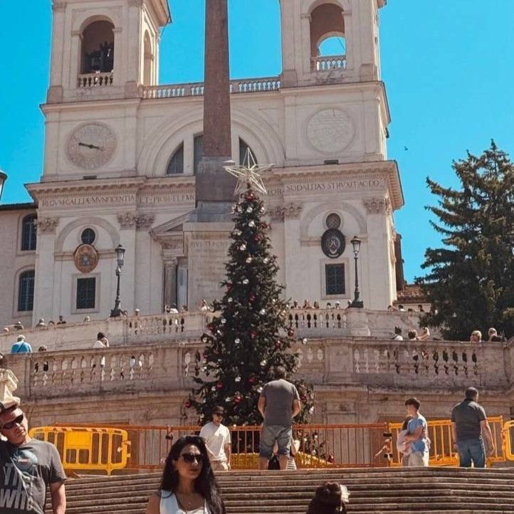 L'albero di Natale a Piazza di Spagna