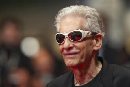 David Cronenberg al Festival di Cannes 2024.