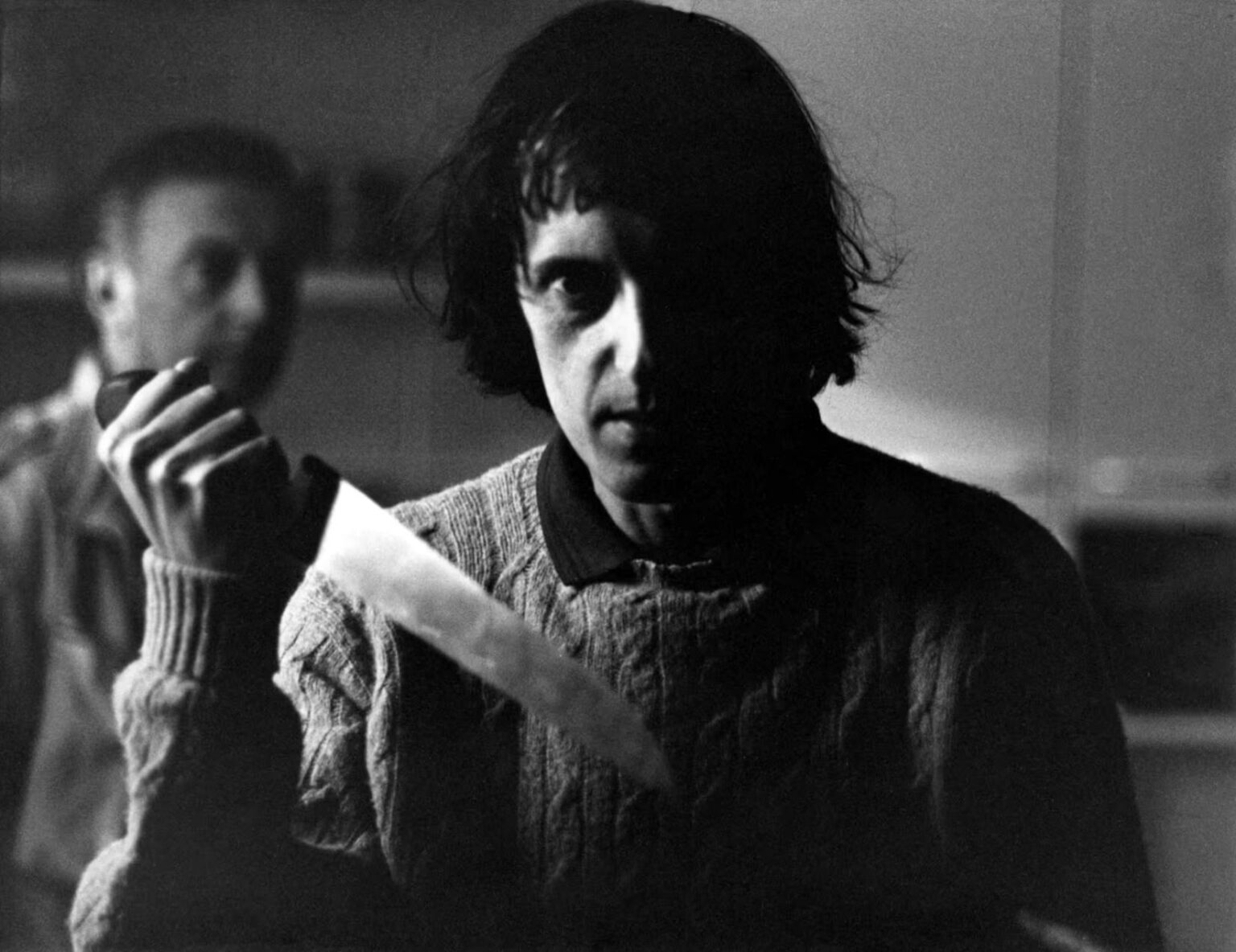 Dario Argento sul set