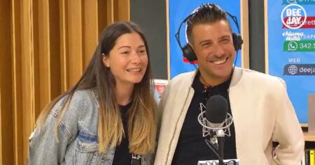 Francesco Gabbani e Giulia Settembrini
