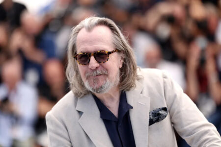 Gary Oldman al Festival di Cannes 2024.
