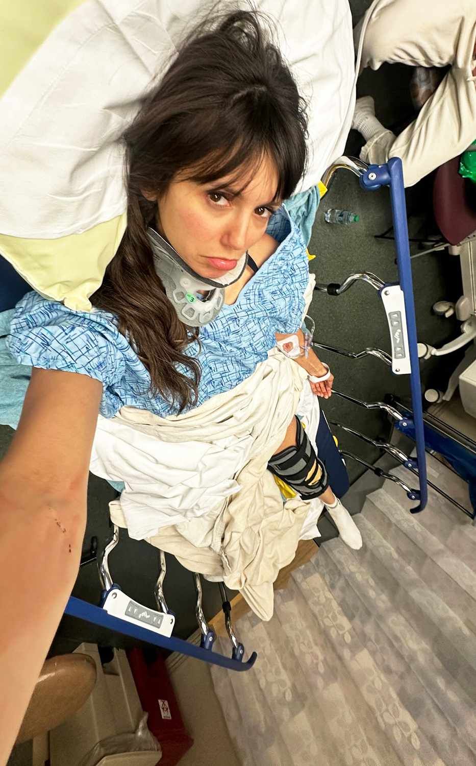 Nina Dobrev in ospedale