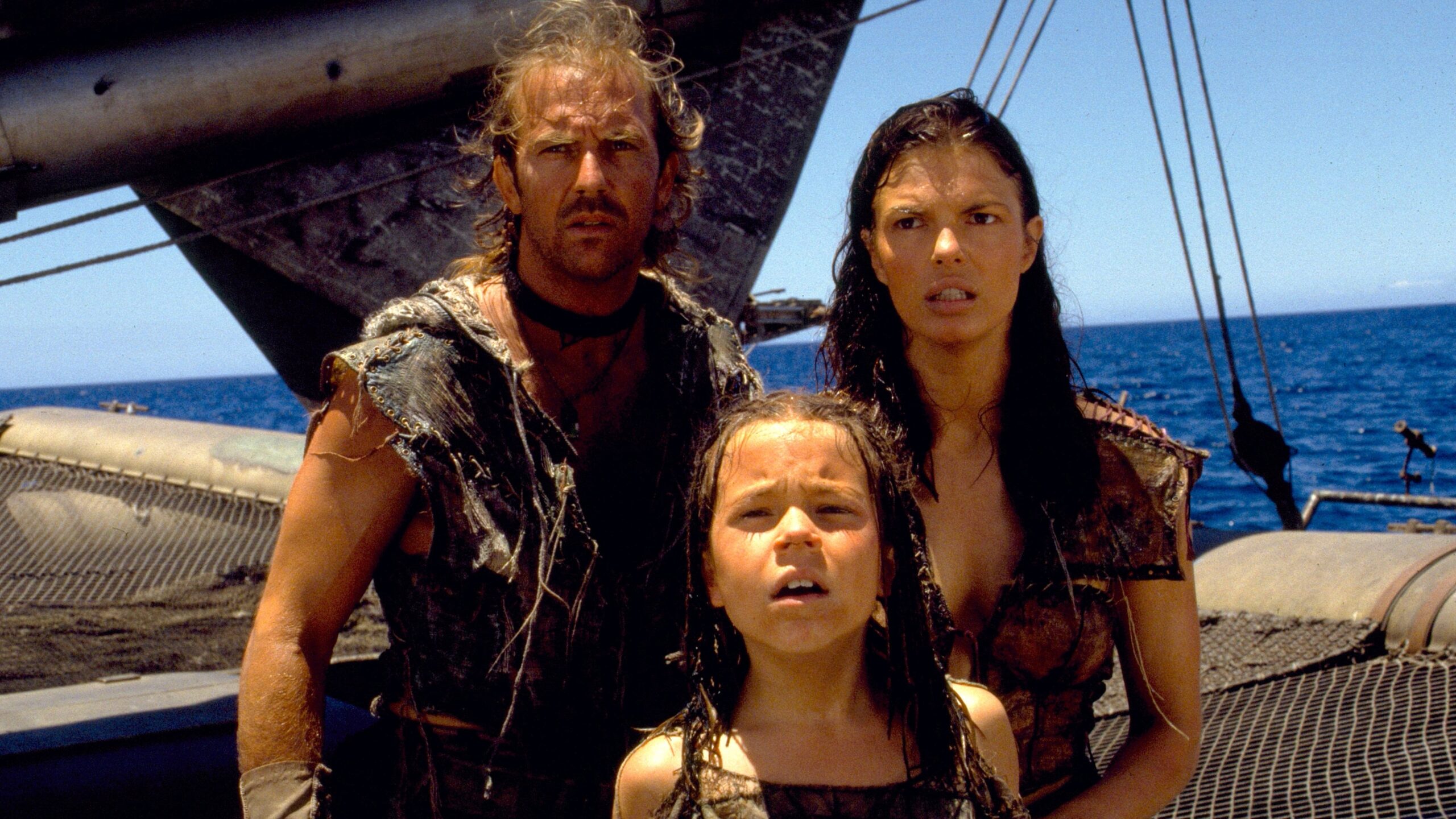 Una scena di Waterworld (Universal Pictures)