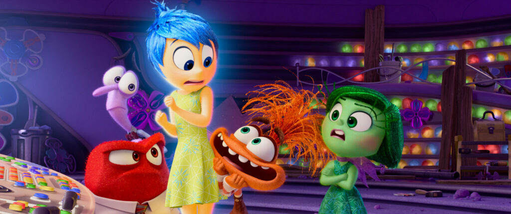 Inside Out 2, una scena. Fonte: Disney / Pixar