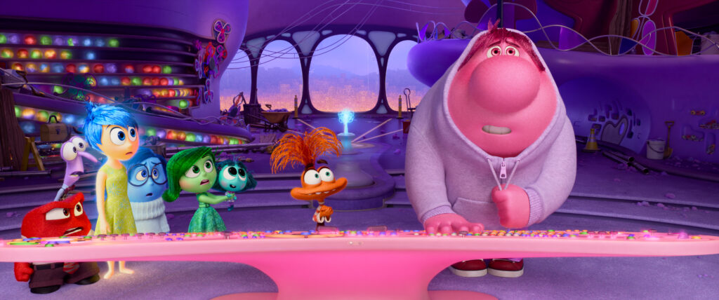 Inside Out 2, una scena. Fonte: Disney / Pixar