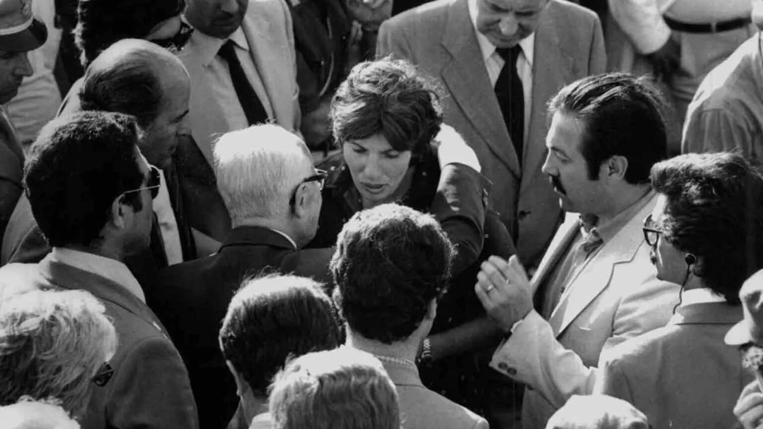 Franca Rampi a Vermicino con Pertini